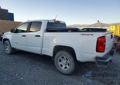 2021 Chevrolet Colorado из США, поврежденный, VIN 1GCGTBEN6M1238764